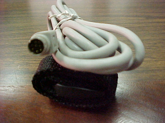 590-0552-A Genuine Apple Macintosh Printer Serial MiniDIN 8-Pin Cable Grey 6.5, Mac To Imagewriter II, USED