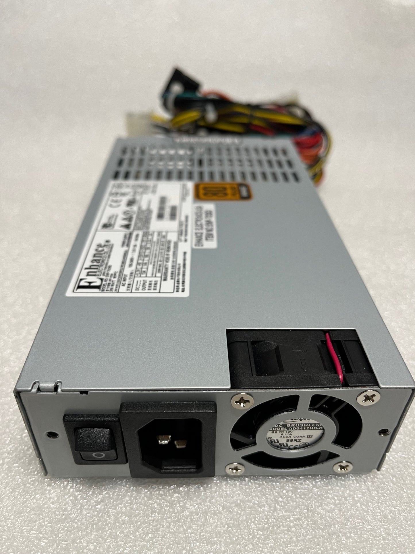 ENP-7025D, Original Enhance Electronics 250W IPC 1U PC/ Computer Power Supply w/ PFC, 80 Plus Bronze