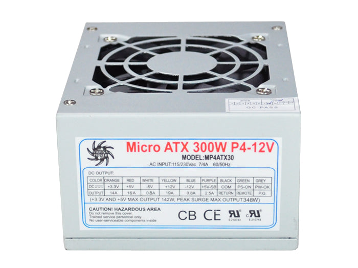 Quantity 10 of AP-MP4ATX30 Athena Power Apollo 300W Micro ATX mATX SFX Computer PC Power Supply (Copy)