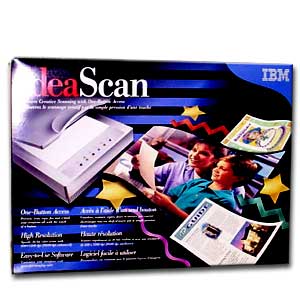 IDEASCAN, IBM IDEASCAN Scanner, Parallel Connection, REFURB with 30-Day Warranty