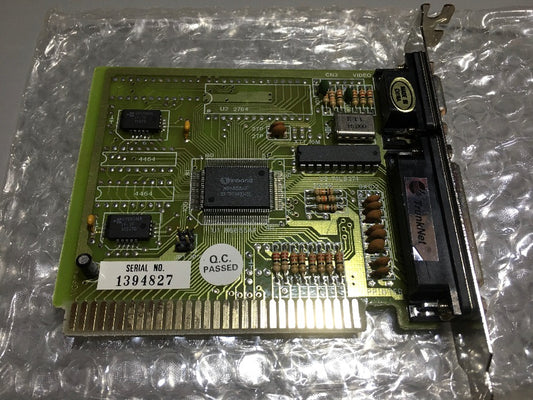 WINBOND MGP/ MGA Monochrome Graphics Display Adapter Card 86855 with Printer Port 8-bit ISA, NEW